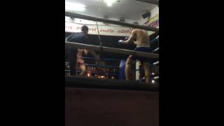 My trip to Thaïland : Thai boxing in Chiang Mai!