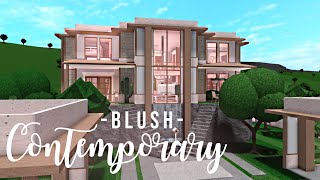 Bloxburg: Blush Contemporary Home (no advanced placing) | 124k