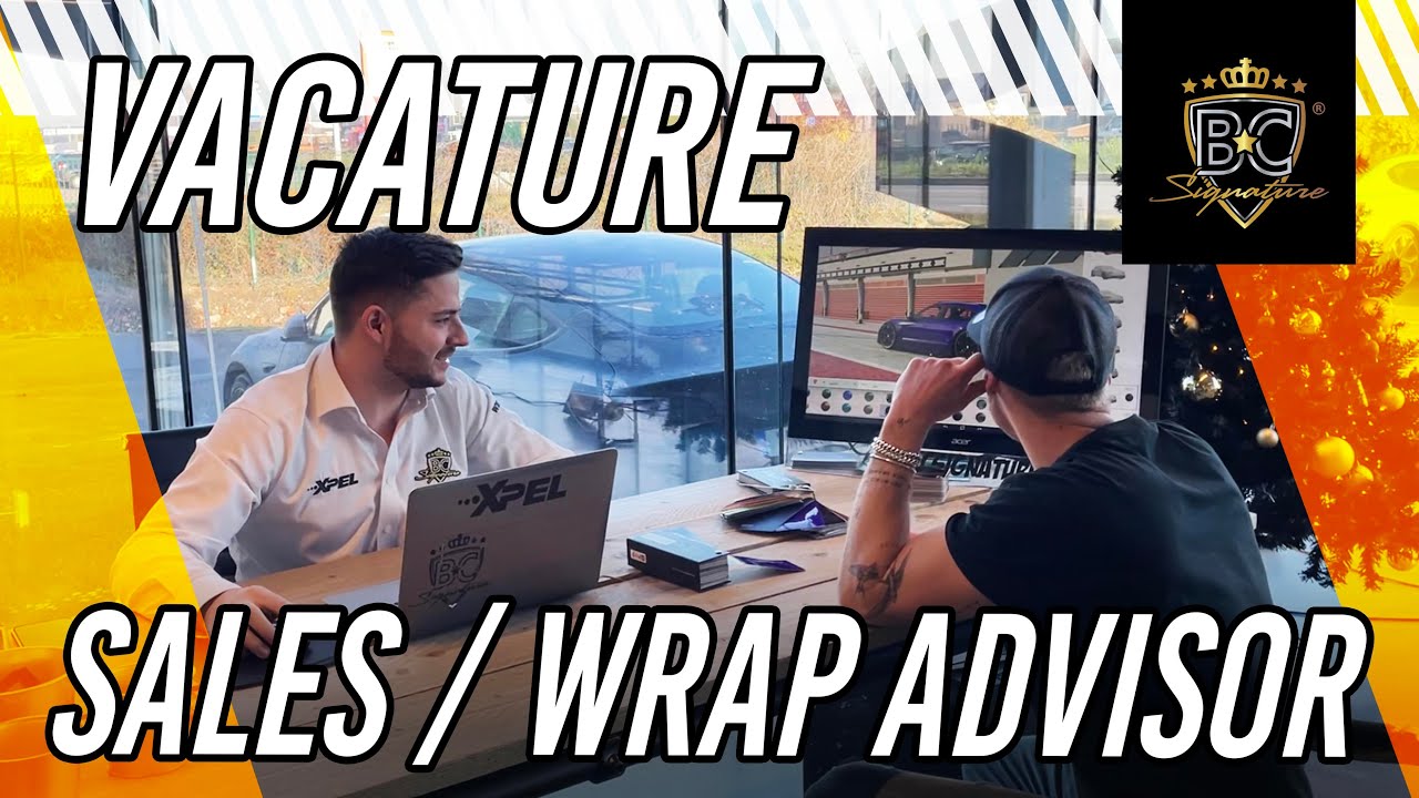 Vacature Sales / Wrap Advisor @ BC Signature - YouTube