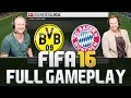 [FLV] FIFA 16 DEUTSCHE KOMMENTATOREN BORUSSIA DORTMUND VS FC BAYERN MÜNCHEN FULL GAMEPLAY