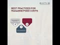Managing Food Costs Ratio Accounting And Financial Advisory 