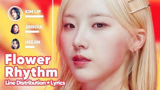 ARTMS - Flower Rhythm (Line Distribution + Lyrics Karaoke) PATREON REQUESTED