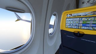 The REAL Ryanair Experience Bristol to Alicante FR2292 | MSFS 2024 Passenger POV | iFly B737 Max 8