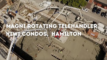 Magni Rotating Telehandler | Kiwi Condos, Hamilton