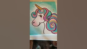 Unicorn Kids Painting Tutorial