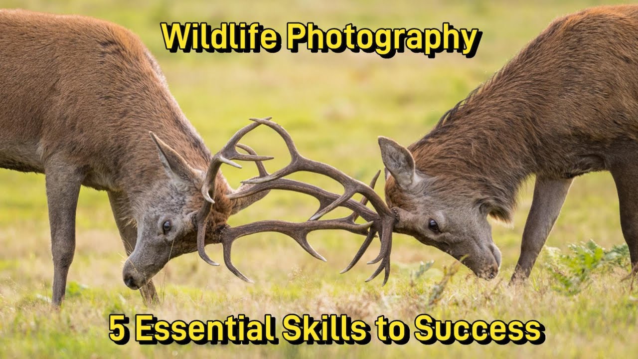 Essential Skills to Success in Wildlife Photography