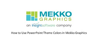How to Use PowerPoint Theme Colors in Mekko Graphics