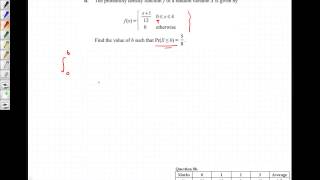 VCAA 2012 - VCE Methods Exam 1 Question 8