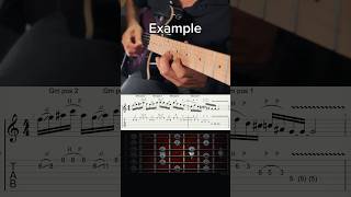 Pentatonic position shifting with tabs @KristoferDahl  #guitarscale #pentatonic