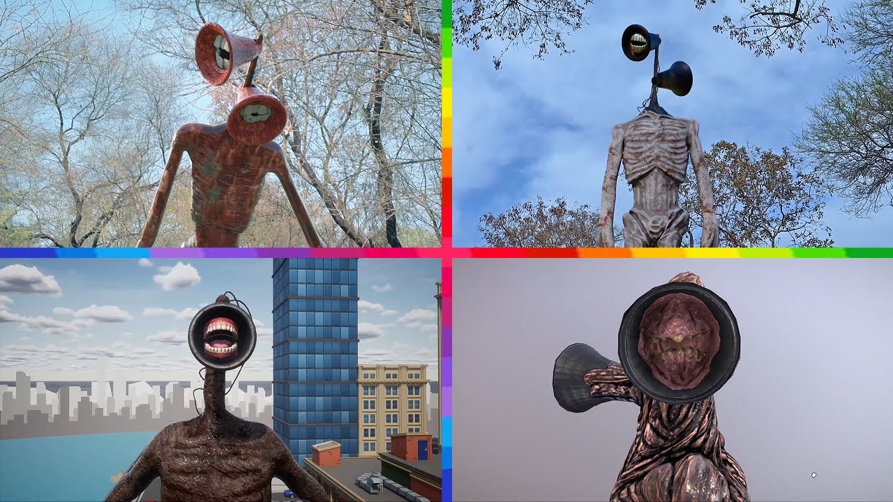 Siren Head Battle Begins 😱🔊 | 3D Monster Fight | Tiles Hop Horror