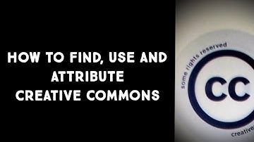 How to find /use and attribute Creative Commons 2020/How to monetize creative commons videos
