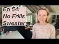 Ep 54 no frills sweater by petite knit armor half and half wrap  mostly knitting podcast