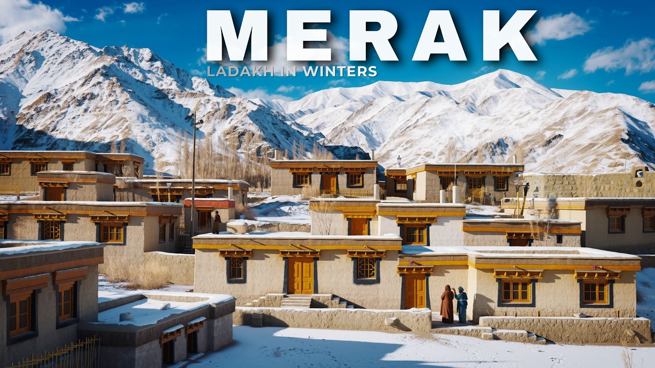 Life at –15°C in Merak — Ladakh’s Most Remote Village | Pangong Lake
