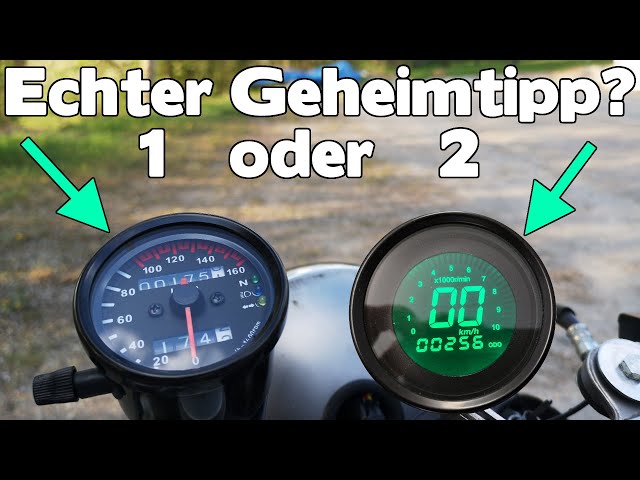 Der beste Universal- Motorrad- Tacho!?