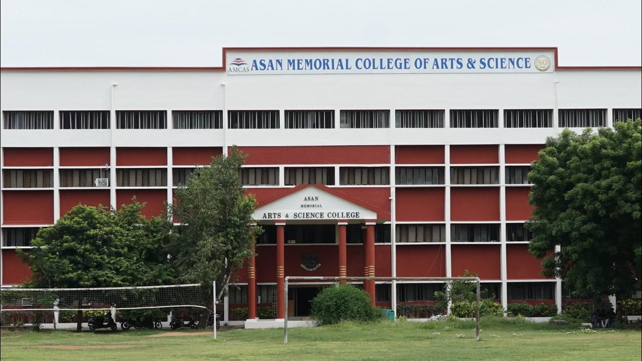 Asan Memorial College Of Arts And Science Live Stream YouTube