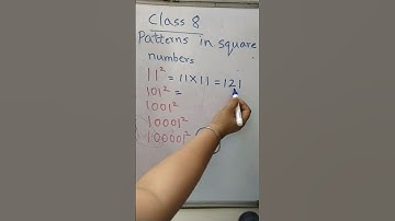 #shorts Square and square pattern#math #class8
