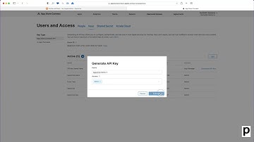 AppStore API Key