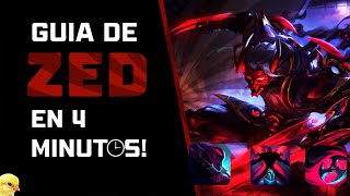 GUIA BASICA DE ZED! | COMBOS, RUNAS Y MAS! S15 | GRANDMASTER ZED