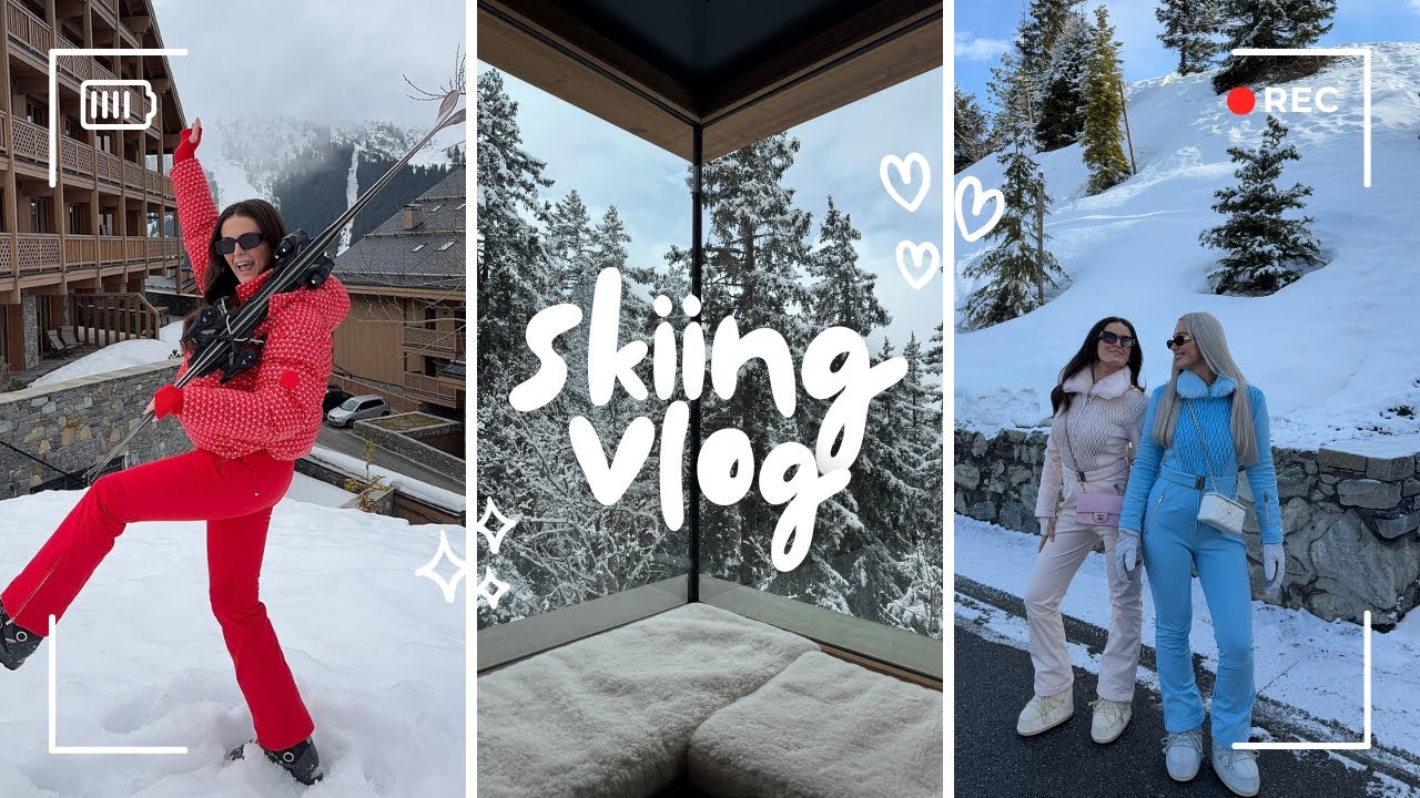 SKI VLOG🎿 come skiing with us!!