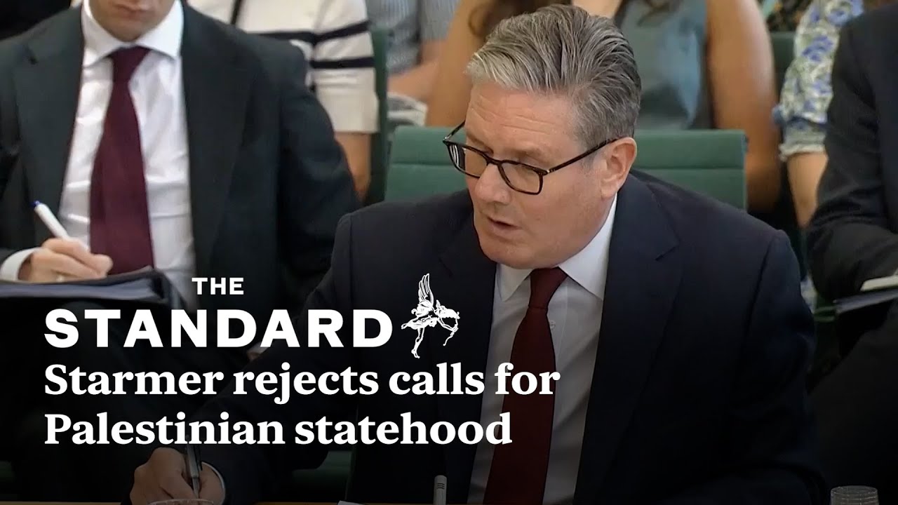 Starmer rejects calls for Palestinian statehood