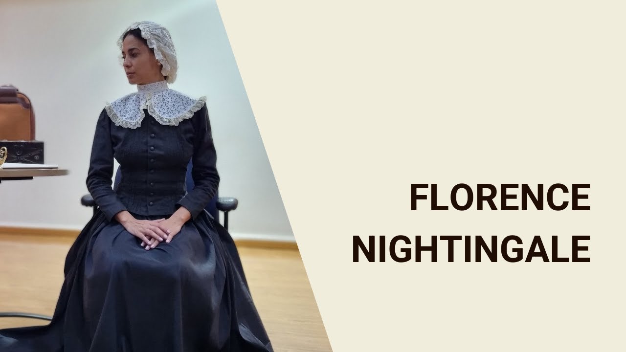 Cena da peça As cartas de Florence Nightingale