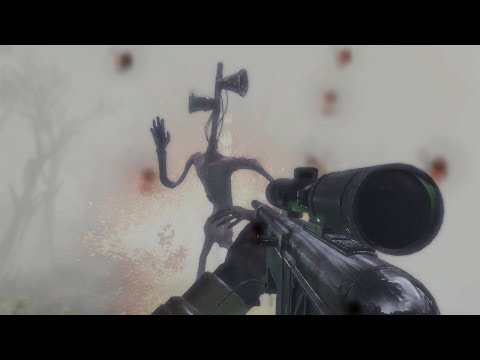 Killing Siren Head in Fallout 4 Huge Explosion (Fallout 4 Mod)
