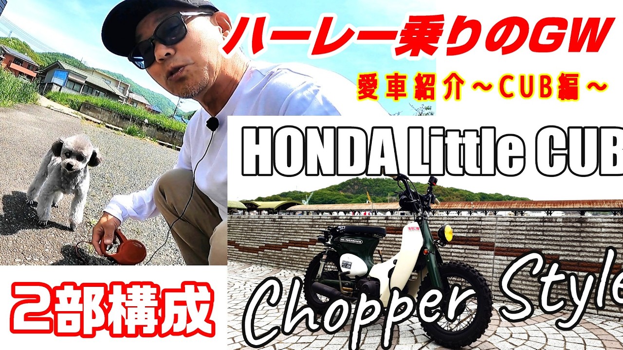 Two-part video] Enjoying Golden Week!! A Harley rider's Golden