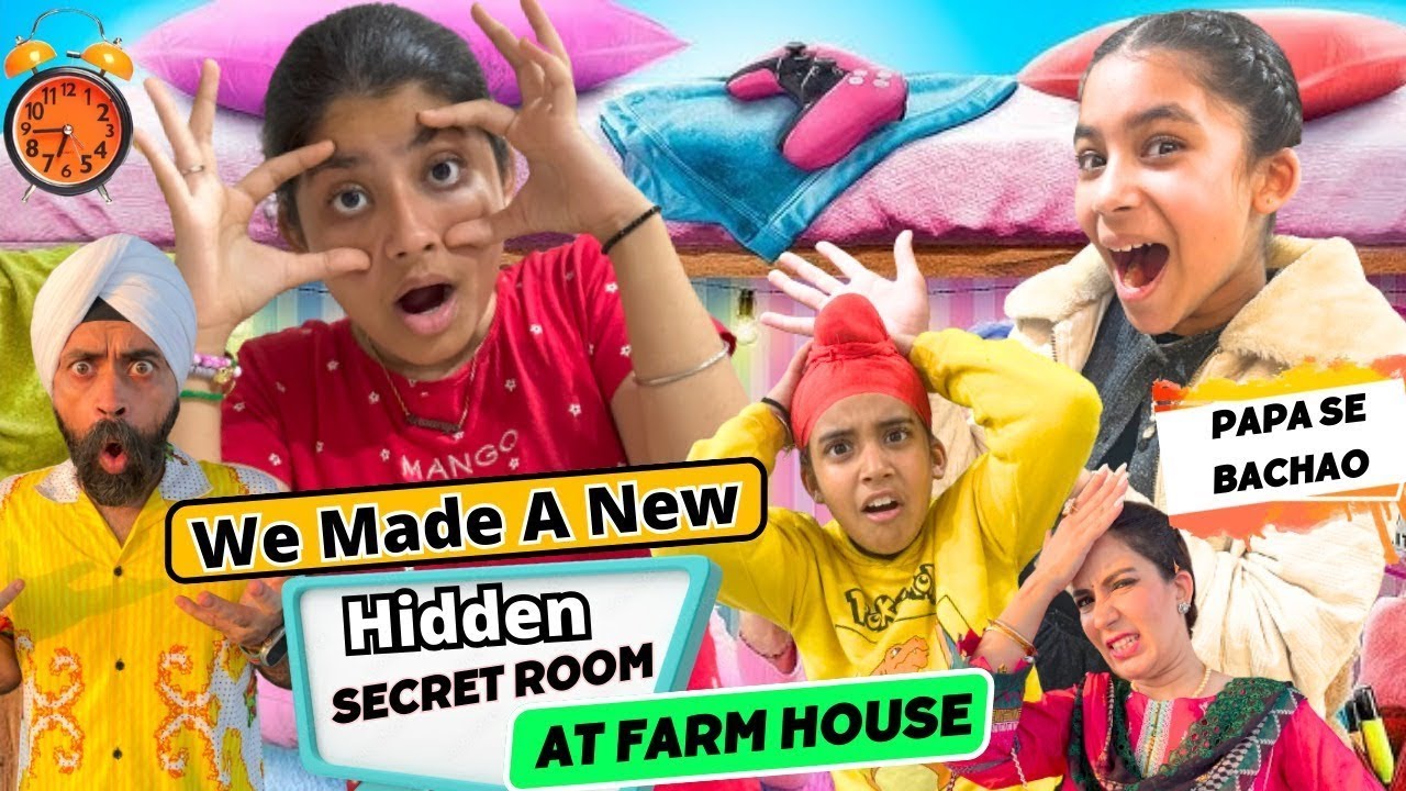 We Made A New Hidden Secret Room At Farm House - Papa Se Bachao | Ramneek Singh 1313 | RS 1313 VLOGS