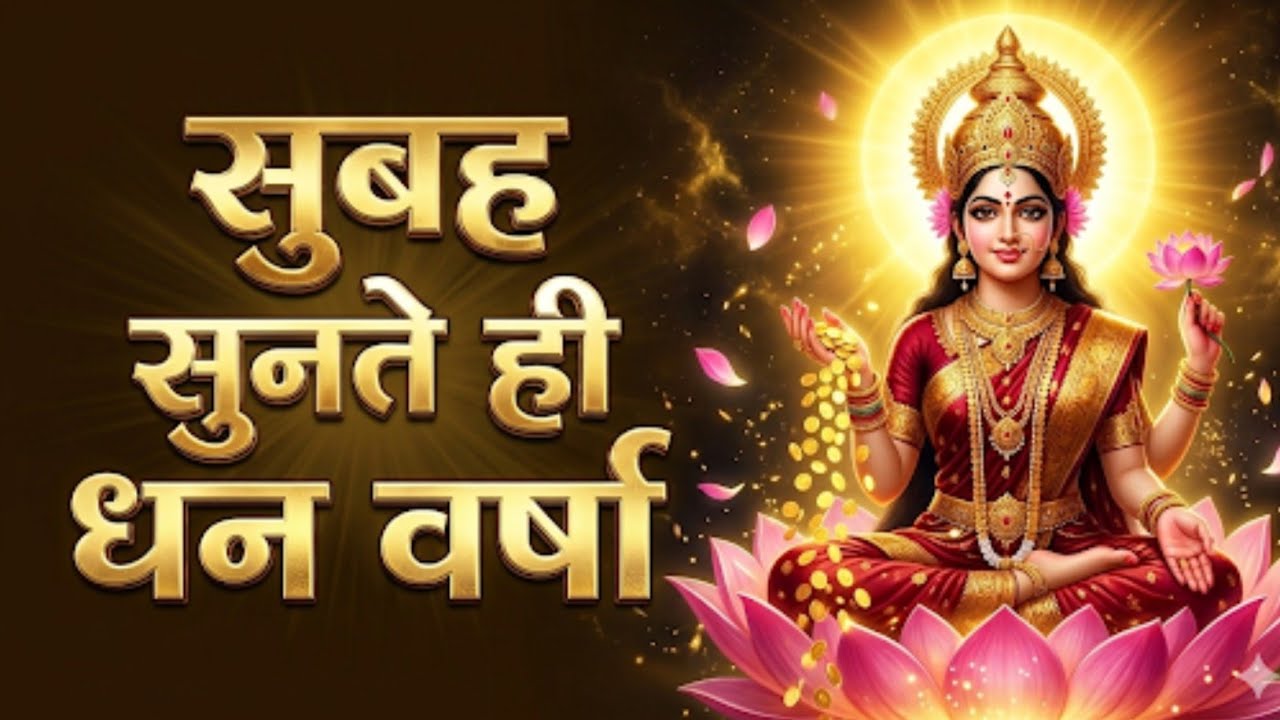 सुबह सुनते ही धन वर्षा | Powerful Maa Lakshmi Bhajan for Wealth & Prosperity