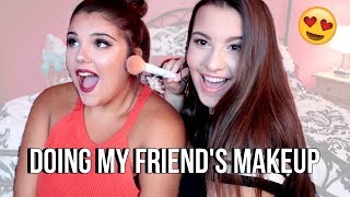 DOING MY FRIENDS MAKEUP | FULL GLAM | Jackie Ann screenshot 2
