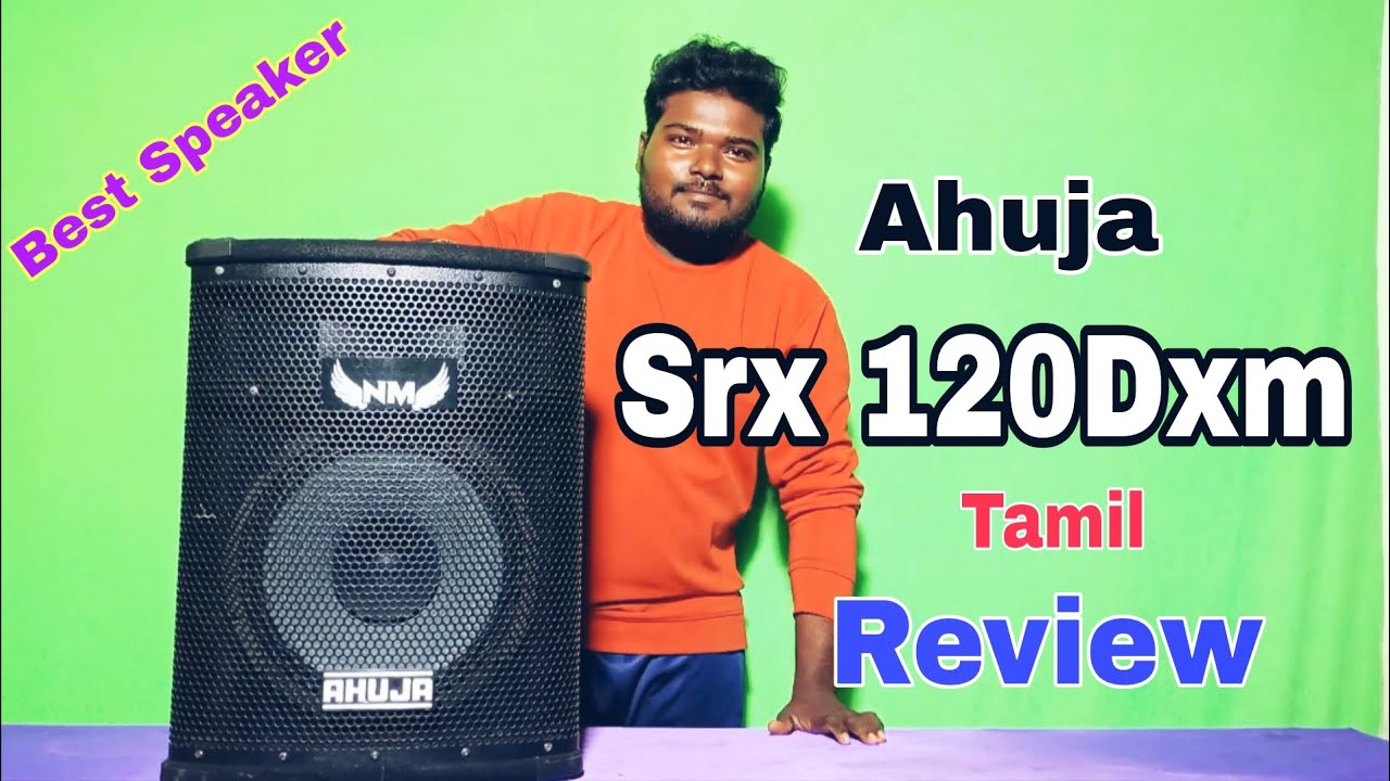 Speaker Review - Ahuja Srx120Dxm Speaker Review - Best Speaker - Tamil - Ahuja speaker