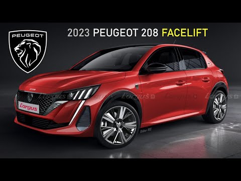 2023 PEUGEOT 208 facelift - big design changes and updated powertrains! 