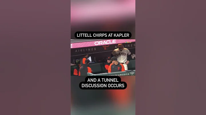 Zack Littell talks shit to Gabe Kapler after takin...