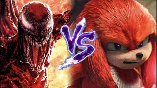 Carnage Vs Knuckles - Epic Supercut Fight