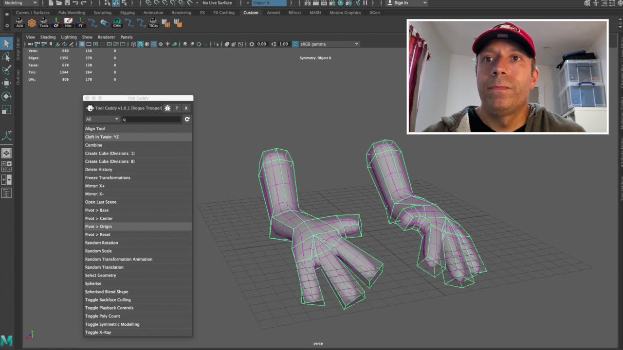 proxy modeling maya for zbrush