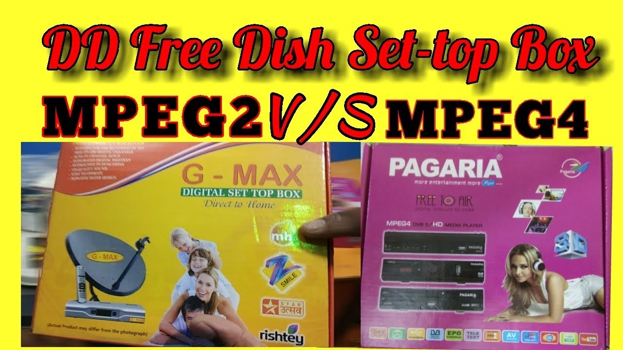 Mpeg2 & Mpeg4 सबसे सस्ते Settop box में Free TV Channel देखें YouTube