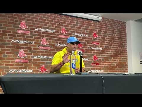 ALCS Game 3 Kyle Schwarber and Christian Arroyo Postgame Press Conference 