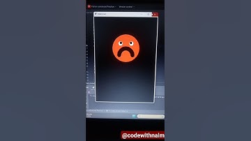 Python Turtle Tutorial: Drawing a smiley face #pythonmodule #pythonlearning.