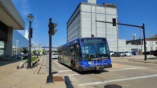MCTS 2022 Gillig Advantage BRT 40' 6227 on Route 31