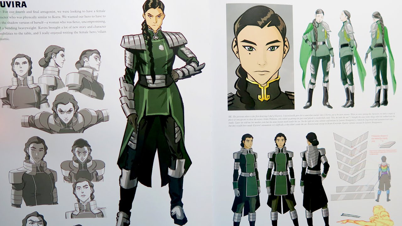 THE FOURTH & FINAL KORRA ART BOOK