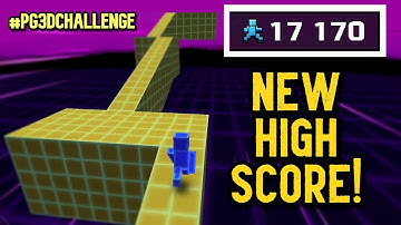 17,170 NEW Extreme Run High Score! 🏆 (LINK IN DESCRIPTION) #pg3dchallenge