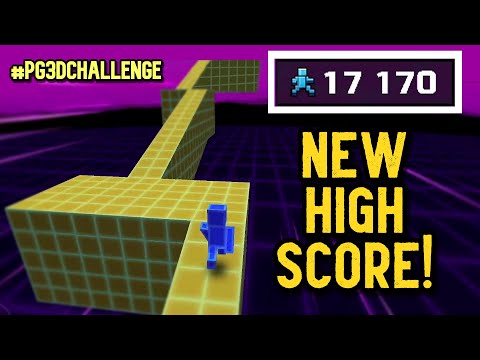 17,170 NEW Extreme Run High Score! 🏆 (LINK IN DESCRIPTION) #pg3dchallenge