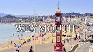 WEYMOUTH - Beach tour, jun 2023 |Most Beautiful Place in England [4K] Views