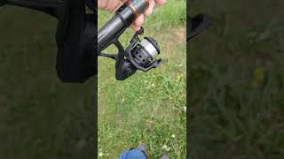 обзор спиннинг nano atarashi 158 и катушка dayo eden 800 #охота #мормышинг #рыбалка