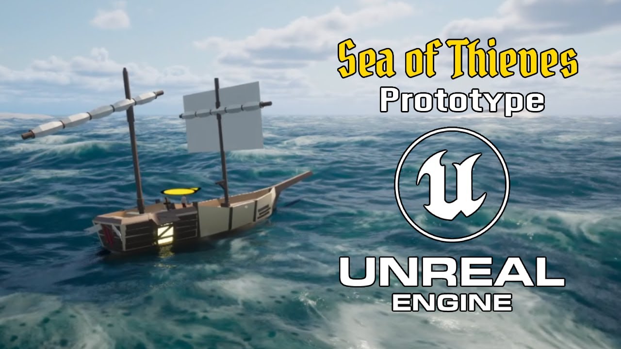 Unreal Engine 5 Prototype | SEA OF THIEVE like Boat Navigation