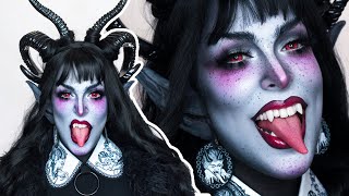KRAMPUS MAKEUP LOOK / Using HAUS LABS HOLIDAY COLLECTION