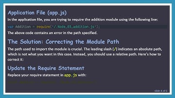 How to Fix the Module Not Found Error in Node.js