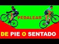 PEDALEAR DE PIE O SENTADO CUAL ES MÁS EFICIENTE | CICLISMO │Consejos de Ciclismo