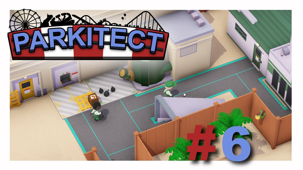 - Flexi Spielt - Parkitect – Wir bauen den ultimativen Freizeitpark! 🎡#6 Das Problem Abfall