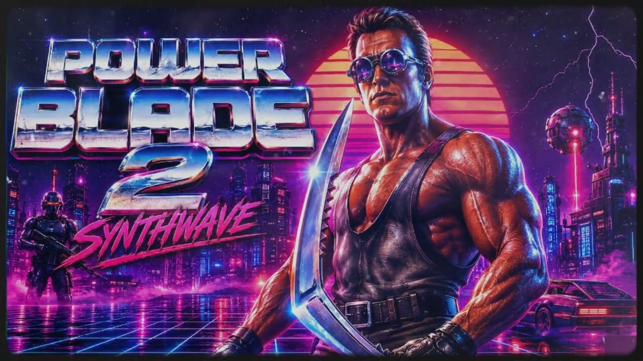 POWER BLADE 2 (1992) — SYNTHWAVE TRIBUTE - YouTube